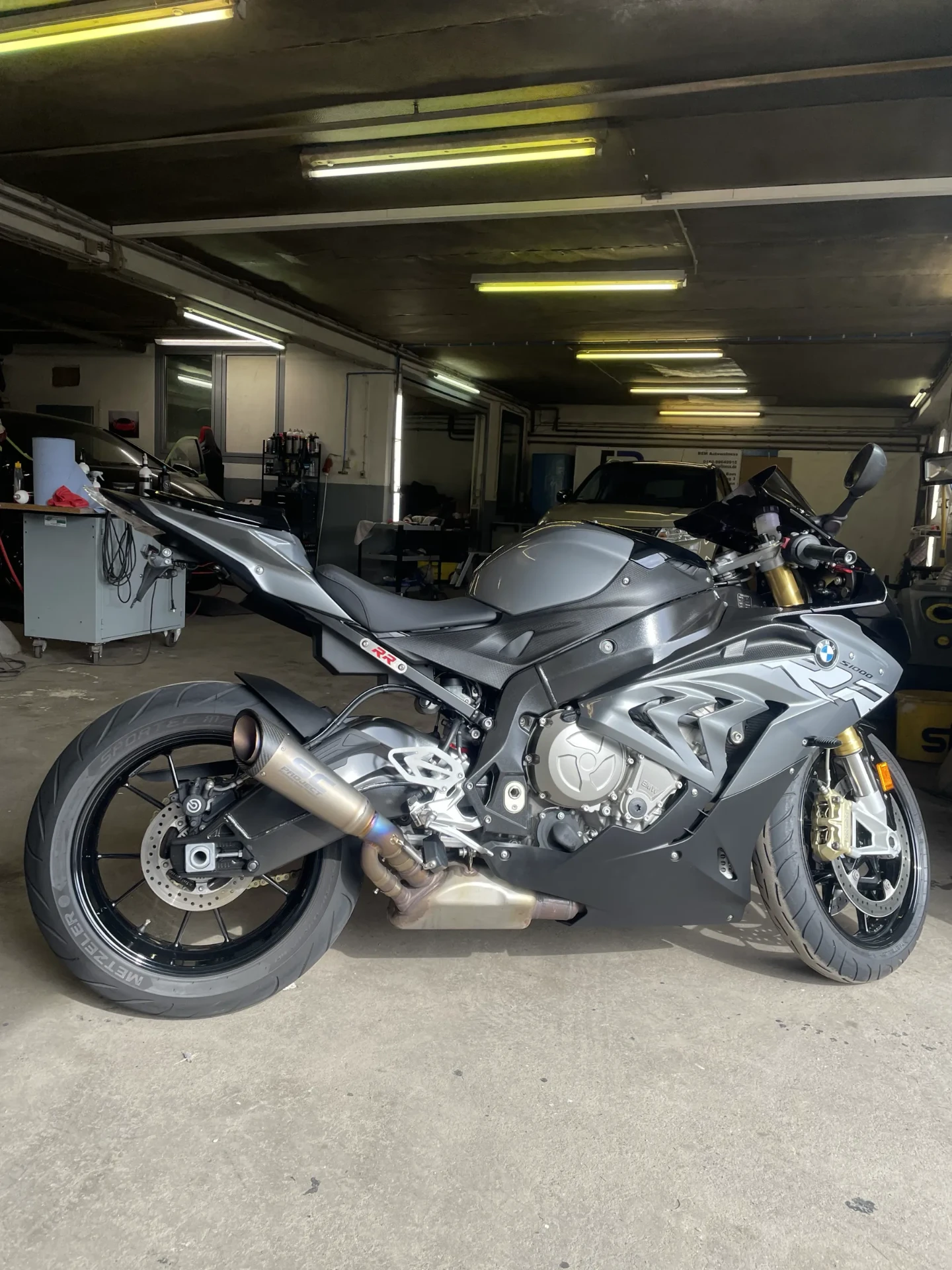 Motorrad Aufbereitung